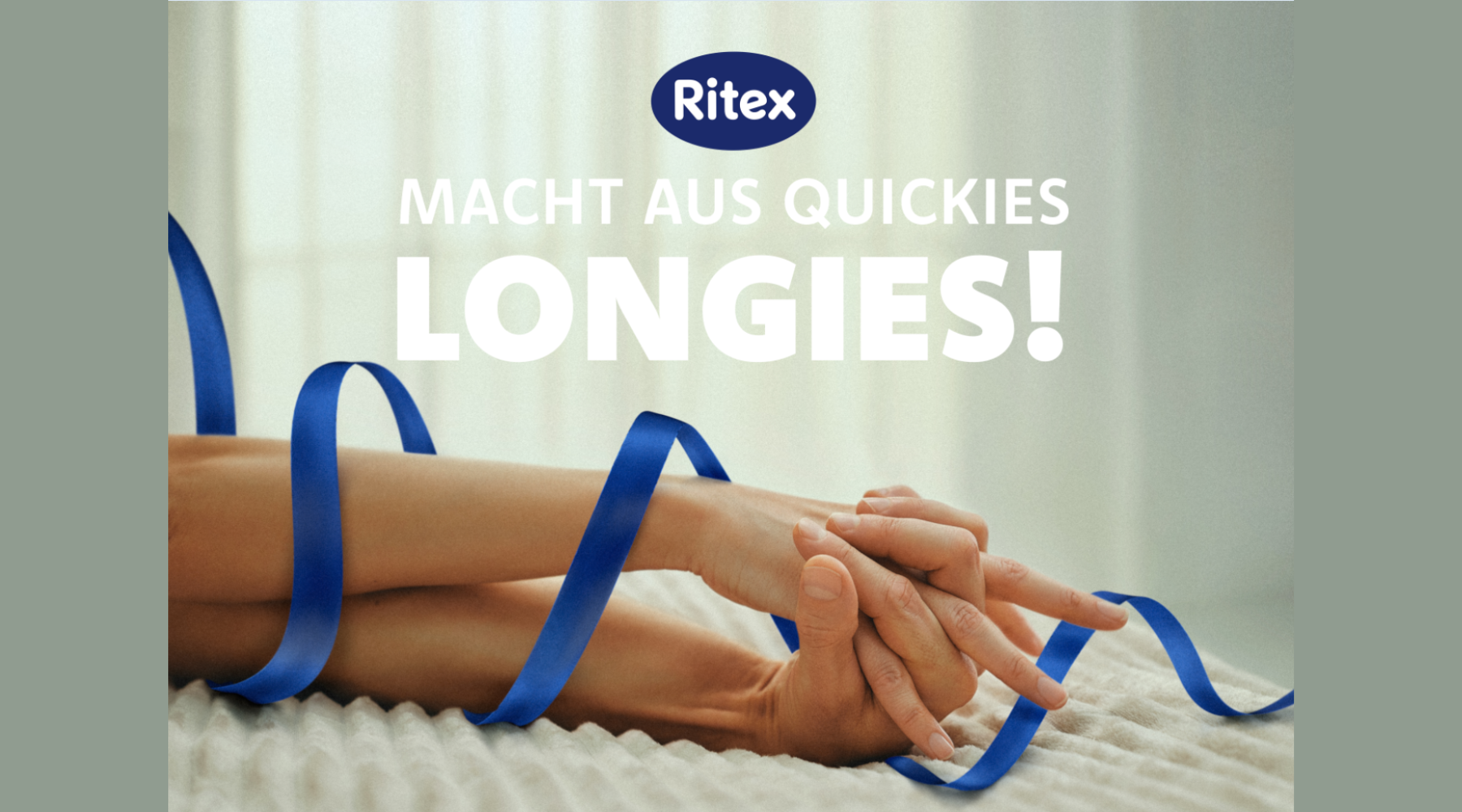 Neue Wege für die Liebe: Ritex startet mit hybrider Bewegtbildkampagne „Mehr als Sex“ zum Valentinstag