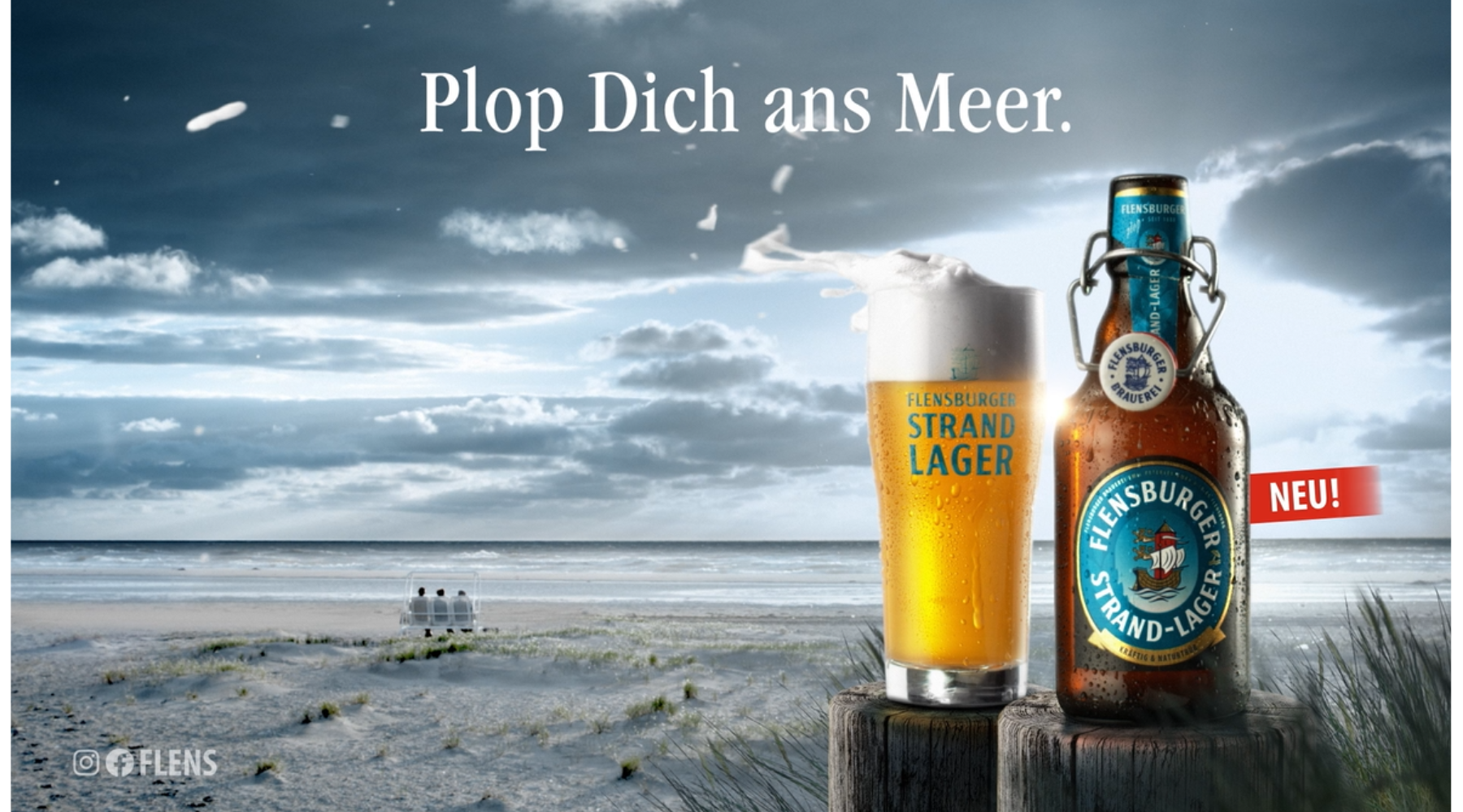 JOM Group setzt Launch-Kampagne für neues Strand-Lager von FLENS um