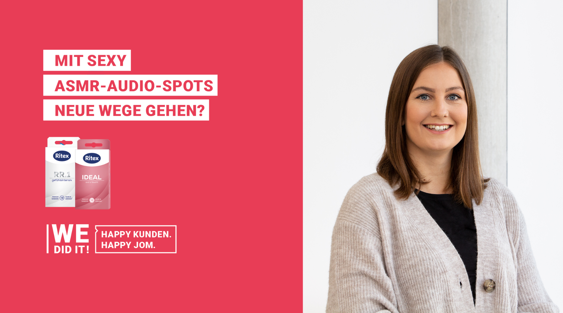 Case-Story zu den ASMR-Audio-Spots für Ritex